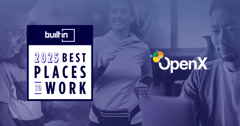 OpenX Recognized Again as a Best Place to Work by Built In